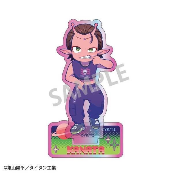 【3月予約】銀河特急 ミルキー☆サブウェイ オーロラミニアクリルスタンド カナタ キャラグッズ 4550432318700