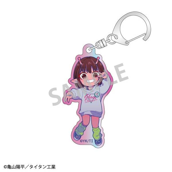 【3月予約】銀河特急 ミルキー☆サブウェイ オーロラアクリルキーホルダー チハル キャラグッズ 4550432318762