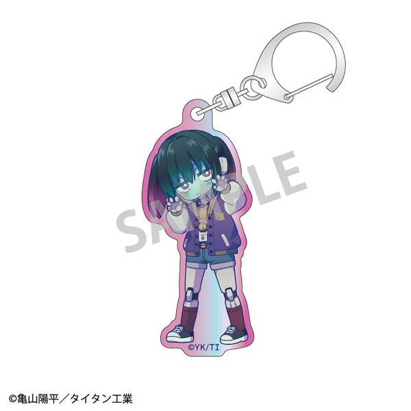 【3月予約】銀河特急 ミルキー☆サブウェイ オーロラアクリルキーホルダー マキナ キャラグッズ 4550432318779