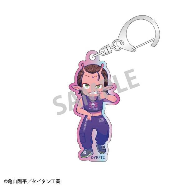 【3月予約】銀河特急 ミルキー☆サブウェイ オーロラアクリルキーホルダー カナタ キャラグッズ 4550432318793