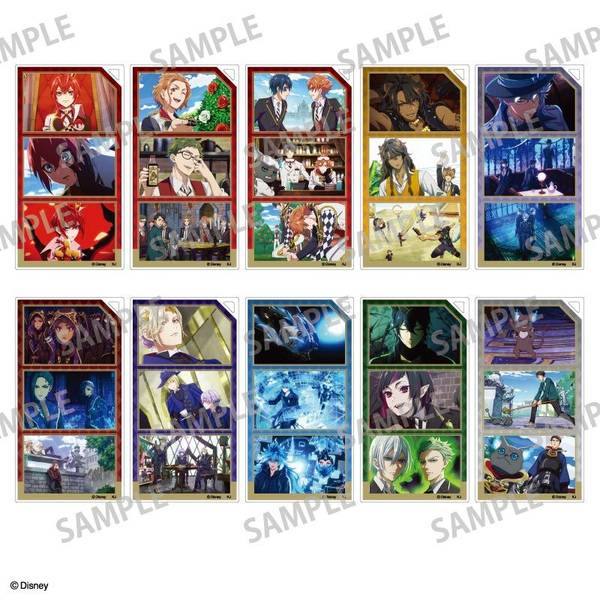 【4月予約】『ディズニー ツイステッドワンダーランド ザ アニメーション』 トレーディングスリムキーホルダー 場面写 10個入BOX キャラグッズ 4550432319127