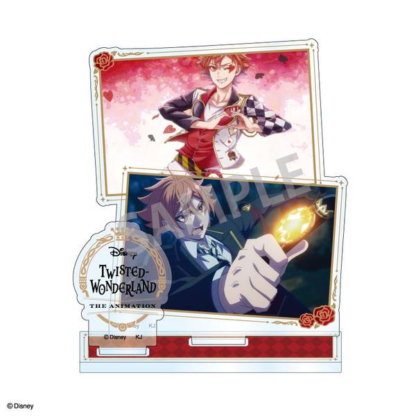 【4月予約】『ディズニー ツイステッドワンダーランド ザ アニメーション』 名場面アクリルスタンド エース・トラッポラ キャラグッズ 4550432319141