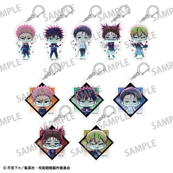 【3月予約】呪術廻戦 トレーディングアクリルキーホルダー 10個入BOX キャラグッズ 4550432319486