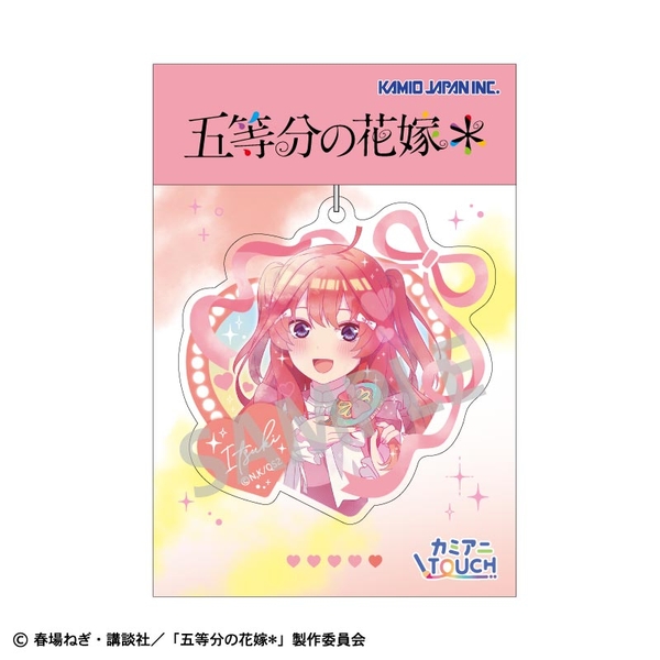 五等分の花嫁＊ アクリルキーホルダー 中野五月／メイクアップ カミアニTOUCH