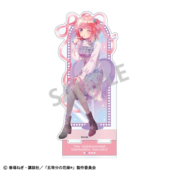 五等分の花嫁＊ アクリルスタンド 中野二乃／メイクアップ カミアニTOUCH