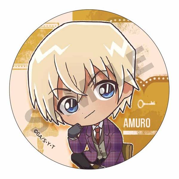コナン　ミニキャラ　オリジナル缶バッジ　ミニゲーム　20枚 グッズ: 名探偵コナン トレーディング缶バッジ ダンス