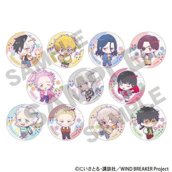 【5月予約】WIND BREAKER トレーディング缶バッジ アメリカンポップ 11個入BOX キャラグッズ 4550451299202