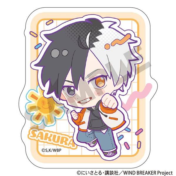 【5月予約】WIND BREAKER アクリルクリップ 桜遥 アメリカンポップ キャラグッズ 4550451308577