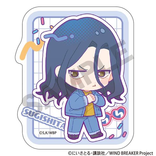 【5月予約】WIND BREAKER アクリルクリップ 杉下京太郎 アメリカンポップ キャラグッズ 4550451308591