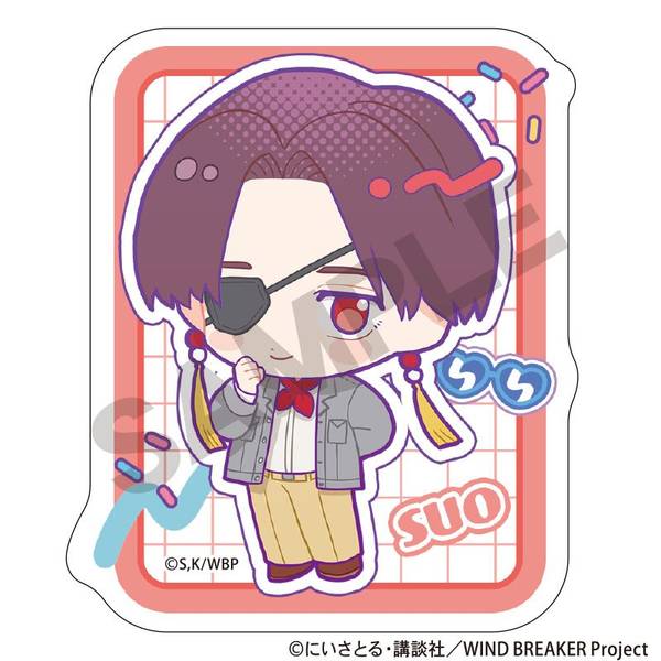 【5月予約】WIND BREAKER アクリルクリップ 蘇枋隼飛 アメリカンポップ キャラグッズ 4550451308607