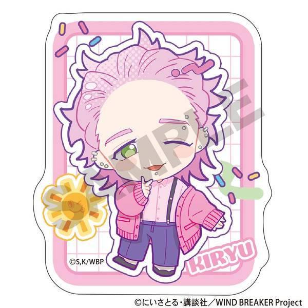 【5月予約】WIND BREAKER アクリルクリップ 桐生三輝 アメリカンポップ キャラグッズ 4550451308614