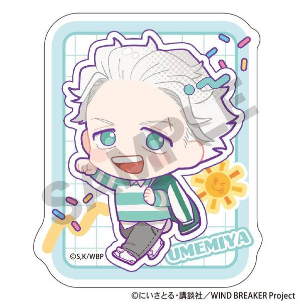 【5月予約】WIND BREAKER アクリルクリップ 梅宮一 アメリカンポップ キャラグッズ 4550451308638