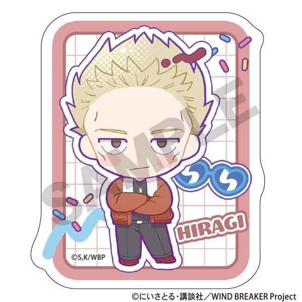 【5月予約】WIND BREAKER アクリルクリップ 柊登馬 アメリカンポップ キャラグッズ 4550451308645