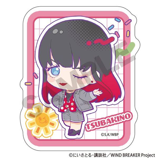 【5月予約】WIND BREAKER アクリルクリップ 椿野佑 アメリカンポップ キャラグッズ 4550451308652