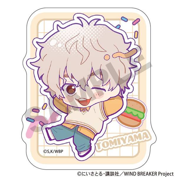 【5月予約】WIND BREAKER アクリルクリップ 兎耳山丁子 アメリカンポップ キャラグッズ 4550451308669
