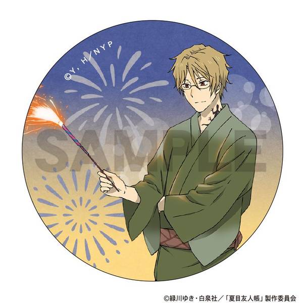 夏目友人帳 トレーディング缶バッジ 花火 8個入BOX | 4550451310945