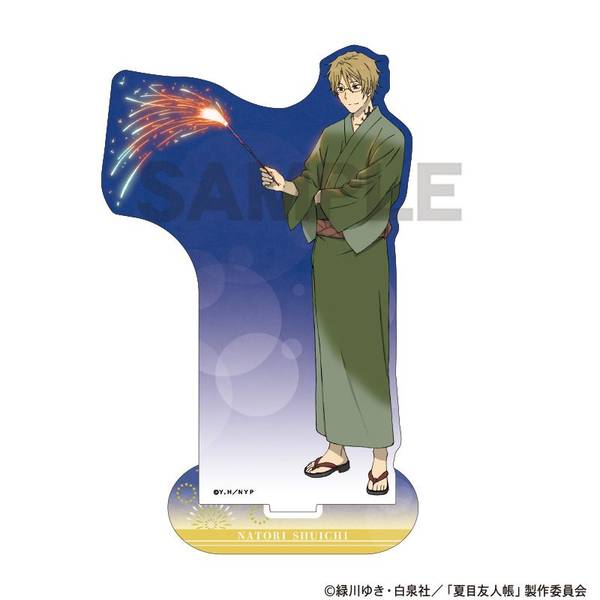 夏目友人帳 アート缶バッジ 名取周一 花火 | 4550451311003 | ポスト