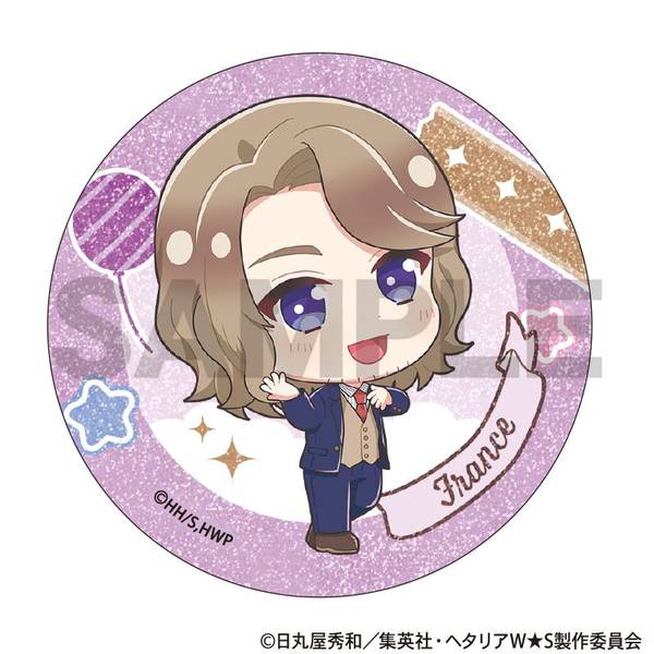 ヘタリア　つのたりあ　キャラバッジ　一箱（9個入り） 全9種】つのたりあキャラバッジコレクション全種