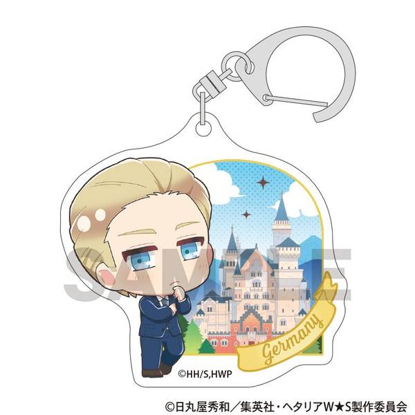 ヘタリア World☆Stars トレーディングアクリルキーホルダー ち