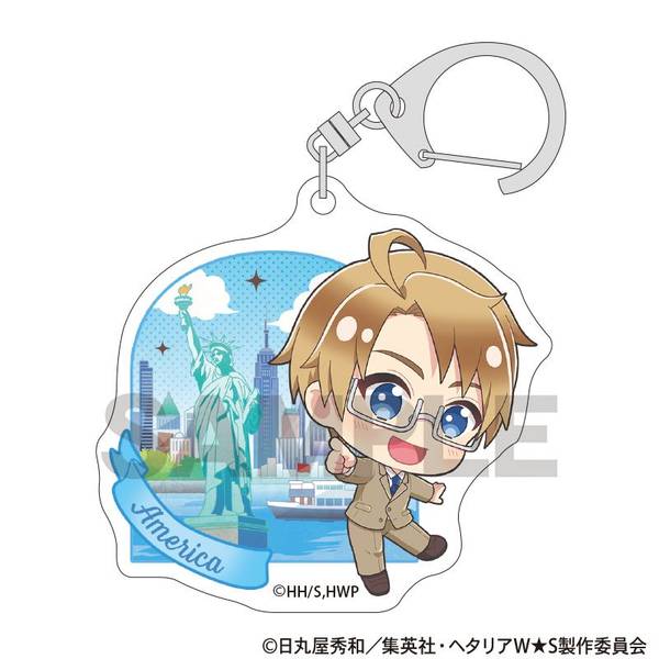 ヘタリア World☆Stars トレーディングアクリルキーホルダー ち