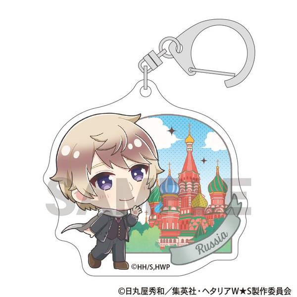 ヘタリア アクリルキーホルダー アクリルスタンド 10個セット ヘタリア World☆Stars トレーディングアクリルキーホルダー ち