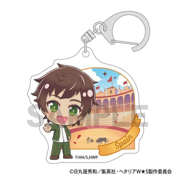 ヘタリア World☆Stars トレーディングアクリルキーホルダー ち