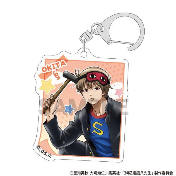 3年Z組銀八先生 トレーディングアクリルキーホルダー 文化祭準備 7個入