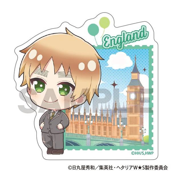 ヘタリア World☆Stars トレーディングアクリルクリップ ちまにわ 10個