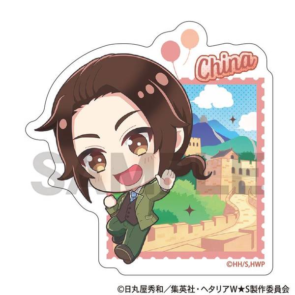 ヘタリア World☆Stars トレーディングアクリルクリップ ちまにわ 10個