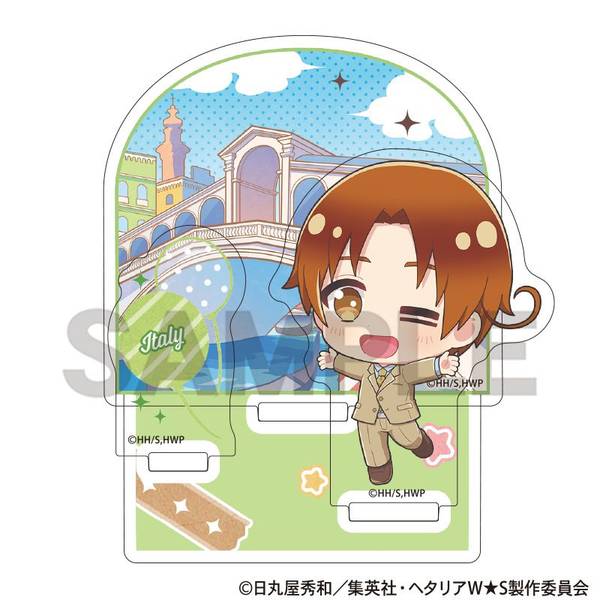 【10月予約】ヘタリア World★Stars ジオラマアクリルスタンド イタリア ちまにわ キャラグッズ 4550451321729