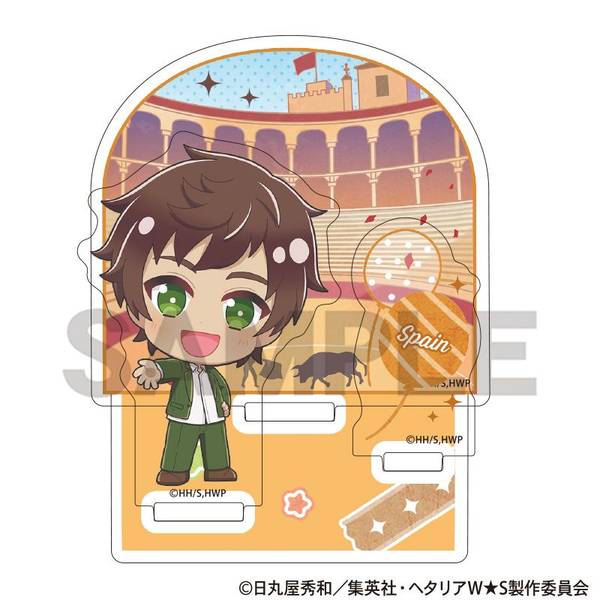【10月予約】ヘタリア World★Stars ジオラマアクリルスタンド スペイン ちまにわ キャラグッズ 4550451321804