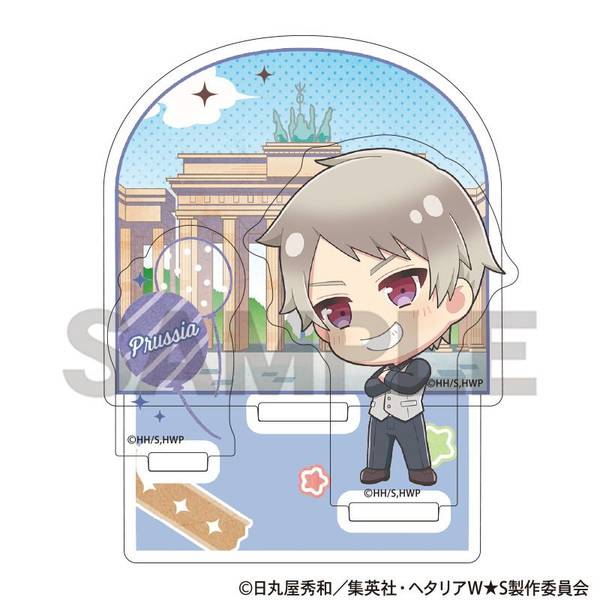 【10月予約】ヘタリア World★Stars ジオラマアクリルスタンド プロイセン ちまにわ キャラグッズ 4550451321811