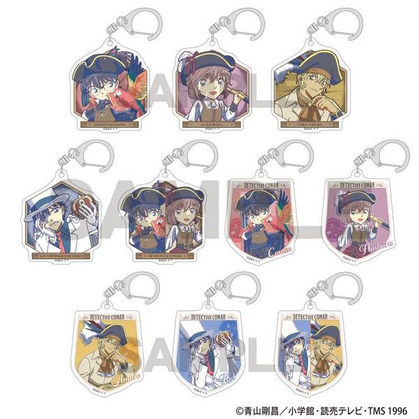 【12月予約】名探偵コナン トレーディングアクリルキーホルダー 船乗り クラパレット 10個入BOX キャラグッズ 4550451325062