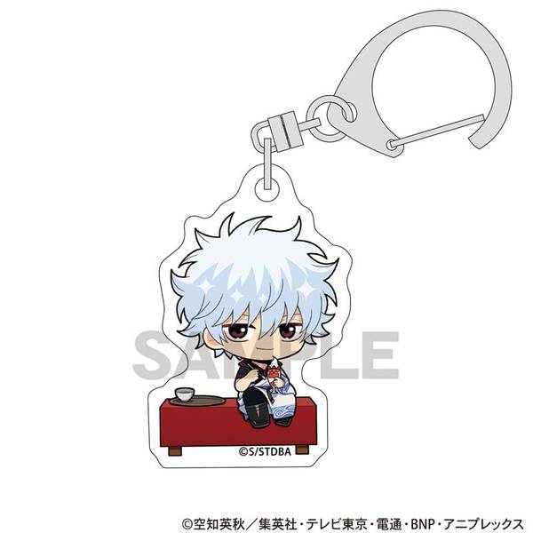 【11月予約】銀魂 ミニアクリルキーホルダー 坂田銀時 ひとやすみ ミニキャラ キャラグッズ 4550451328735