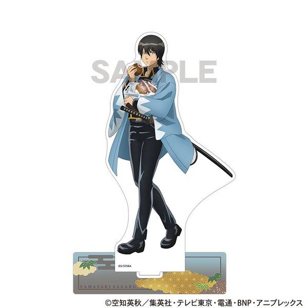 ②銀魂　沖田総悟　アクリルスタンド　ポストカード　アートコースター 銀魂. 沖田総悟 アクリルスタンド（大）沖田と一杯Ver.｜ホビー