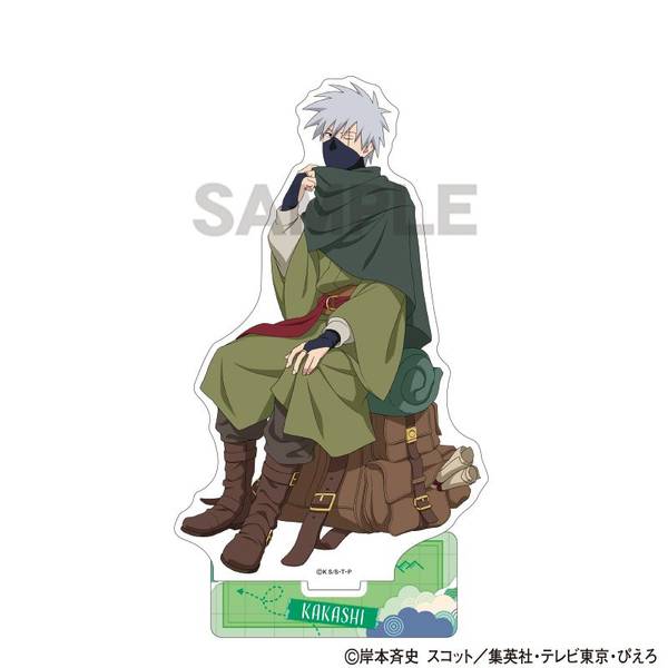 【1月予約】NARUTO-ナルト- 疾風伝 アクリルスタンド はたけカカシ 旅人 キャラグッズ 4550451351467