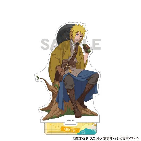【1月予約】NARUTO-ナルト- 疾風伝 アクリルスタンド 波風ミナト 旅人 キャラグッズ 4550451351481