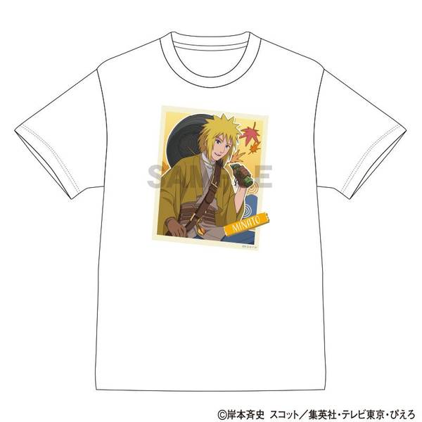 【1月予約】NARUTO-ナルト- 疾風伝 Tシャツ 波風ミナト 旅人 キャラグッズ 4550451351542