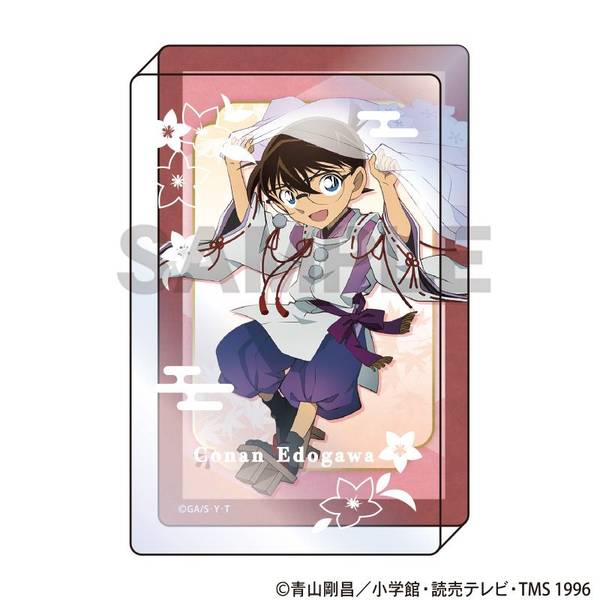 【1月予約】名探偵コナン アクリルブロック 江戸川コナン 秋の華和装 キャラグッズ 4550451367710