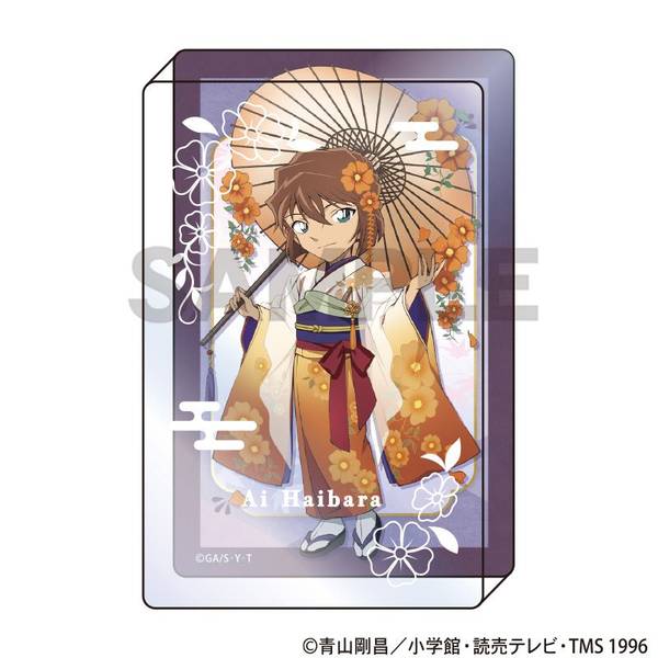 【1月予約】名探偵コナン アクリルブロック 灰原哀 秋の華和装 キャラグッズ 4550451367727