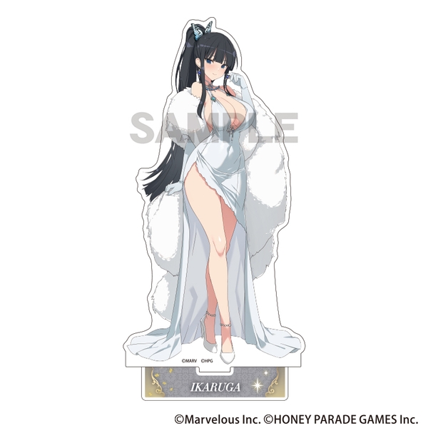シノビマスター 閃乱カグラ NEW LINK アクリルスタンド 斑鳩 パーティードレス