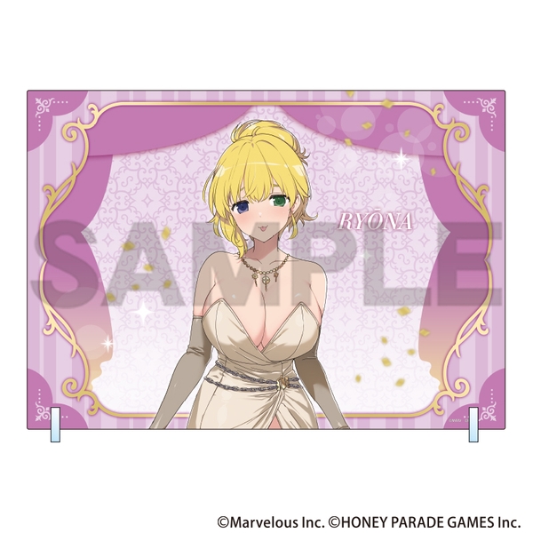 シノビマスター 閃乱カグラ NEW LINK A4アクリルパネル 両奈 パーティードレス