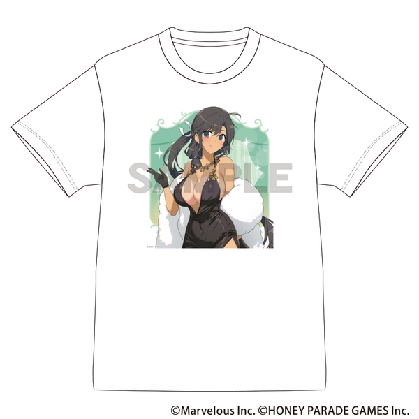 シノビマスター 閃乱カグラ NEW LINK Tシャツ 焔 パーティードレス