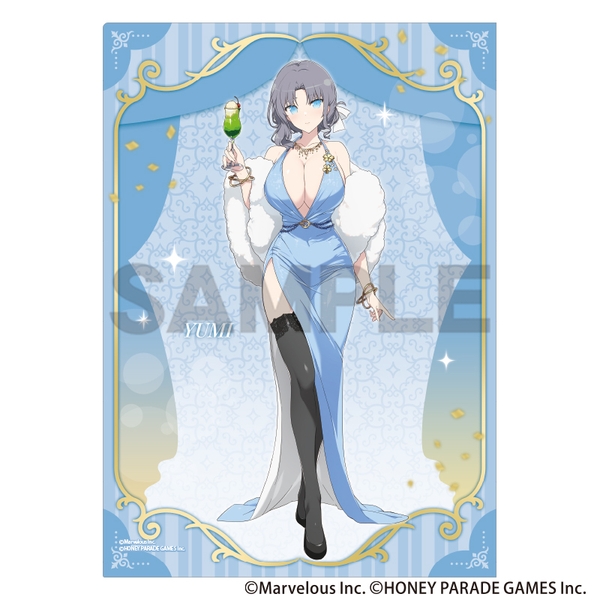 シノビマスター 閃乱カグラ NEW LINK シングルクリアファイル 雪泉 パーティードレス