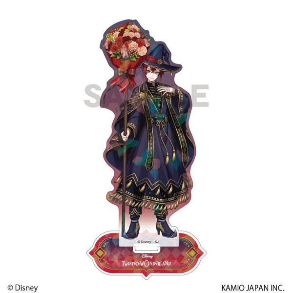 【3月予約】『ディズニー ツイステッドワンダーランド』 ホログラムアクリルスタンド リドル・ローズハート ブルームバースデー キャラグッズ 4550451383611