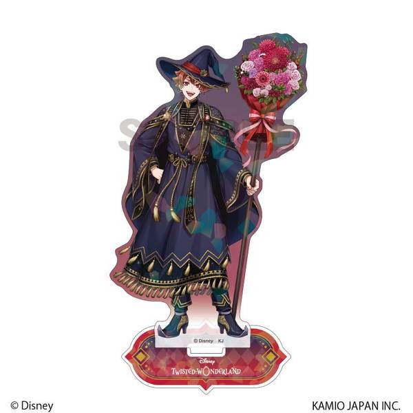 【3月予約】『ディズニー ツイステッドワンダーランド』 ホログラムアクリルスタンド エース・トラッポラ ブルームバースデー キャラグッズ 4550451383628