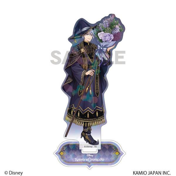 【3月予約】『ディズニー ツイステッドワンダーランド』 ホログラムアクリルスタンド アズール・アーシェングロット ブルームバースデー キャラグッズ 4550451383697