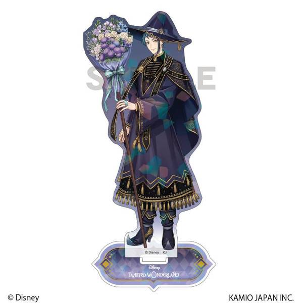 【3月予約】『ディズニー ツイステッドワンダーランド』 ホログラムアクリルスタンド ジェイド・リーチ ブルームバースデー キャラグッズ 4550451383703