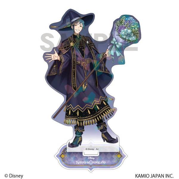 【3月予約】『ディズニー ツイステッドワンダーランド』 ホログラムアクリルスタンド フロイド・リーチ ブルームバースデー キャラグッズ 4550451383710
