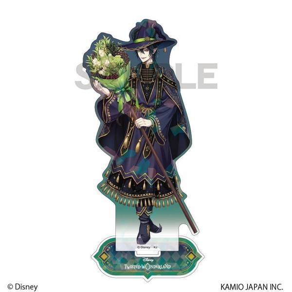【3月予約】『ディズニー ツイステッドワンダーランド』 ホログラムアクリルスタンド マレウス・ドラコニア ブルームバースデー キャラグッズ 4550451383796